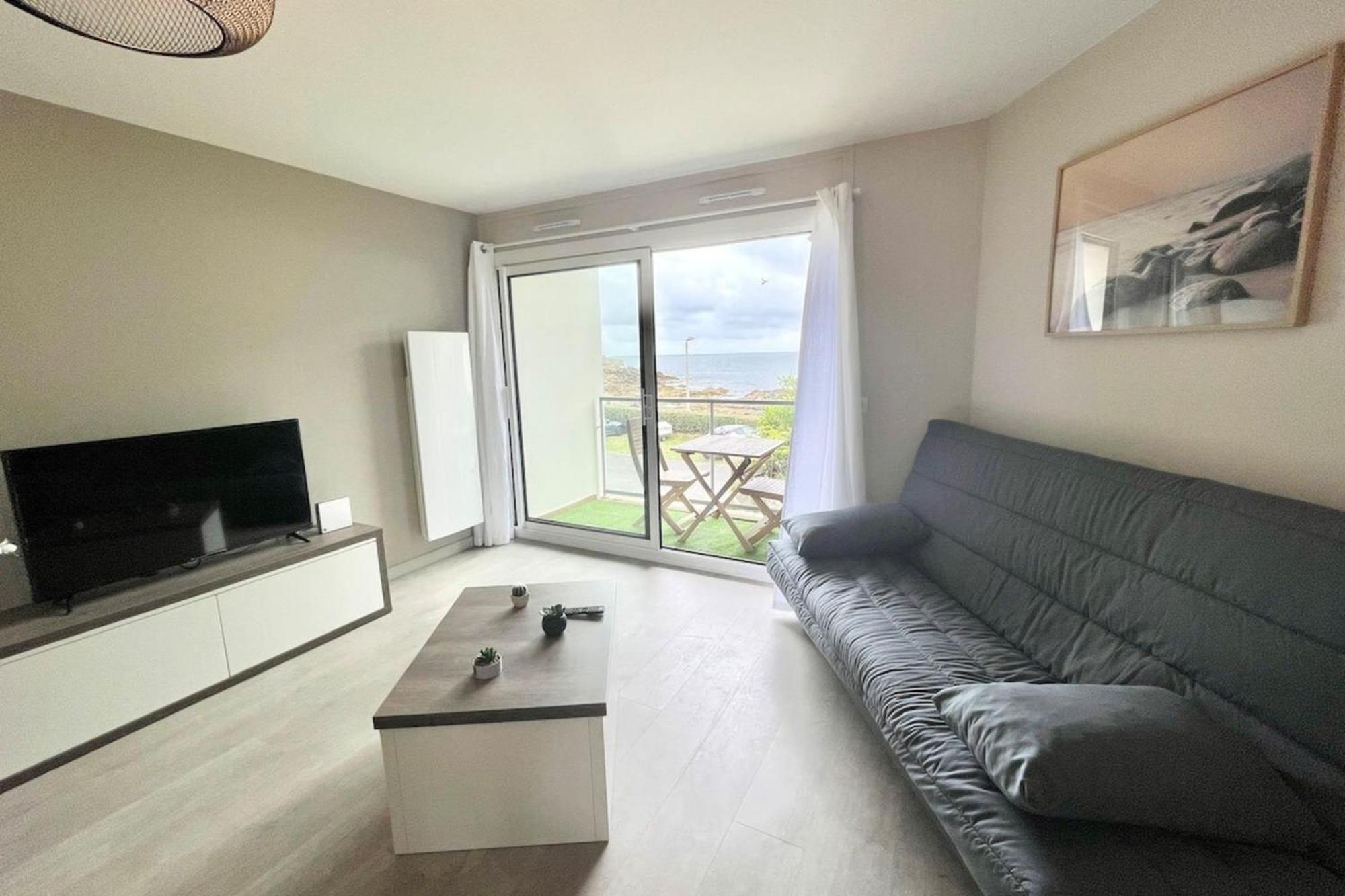 Royal Appartement De Standing - Face A L'Ocean Ploemeur Buitenkant foto