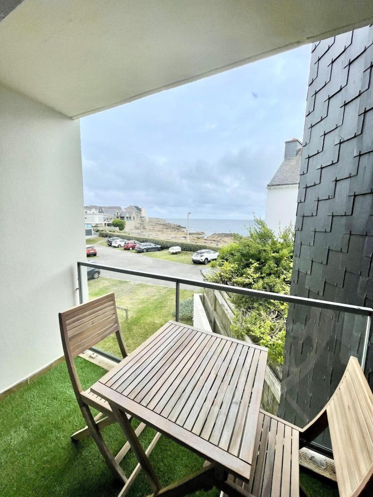 Royal Appartement De Standing - Face A L'Ocean Ploemeur Buitenkant foto